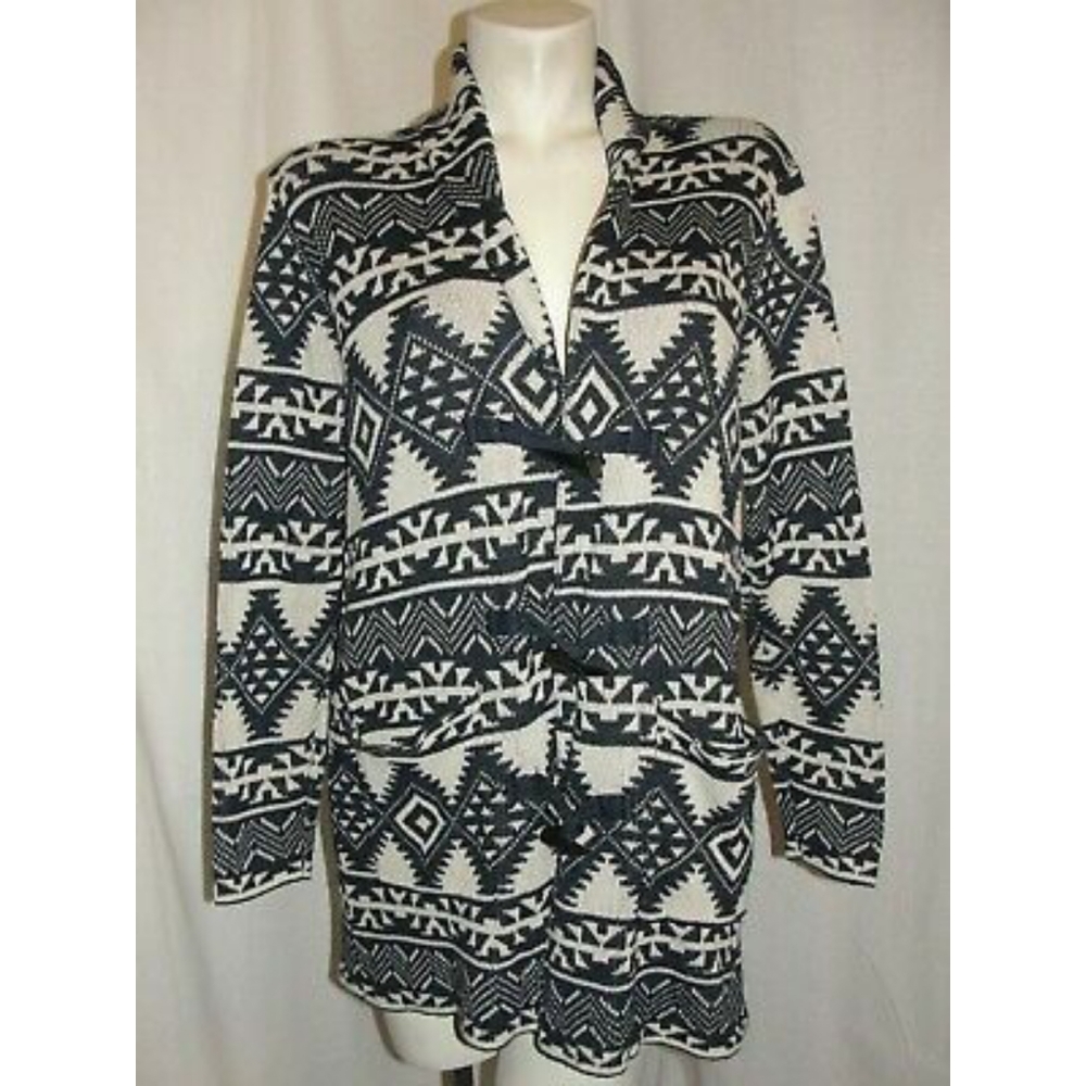 Worn once tribal print cardigan